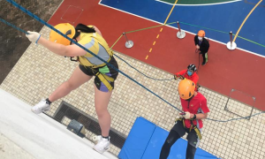 Abseiling Activity for Prefect Training